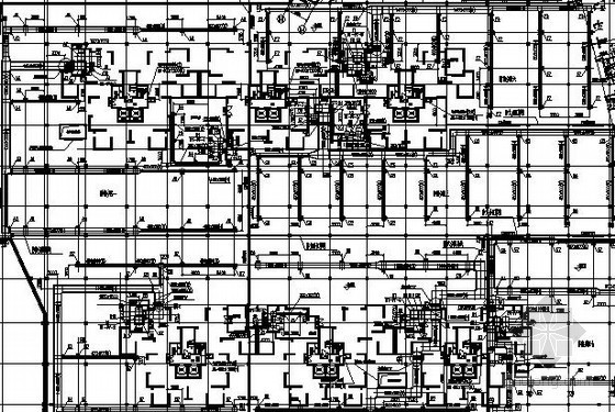 [成都]住宅楼通风及防排烟系统暖通施工图