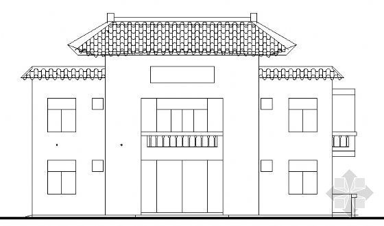 宁波花间堂施工图资料下载-净廉堂建筑施工图