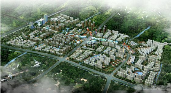 居住小区适老性概念设计资料下载-上海大型居住小区概念性详细规划上册5