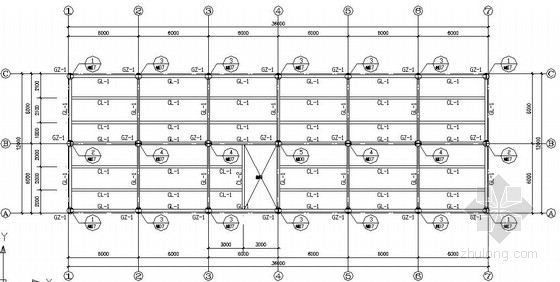 钢框架活动板房施工图资料下载-钢框架结构施工图