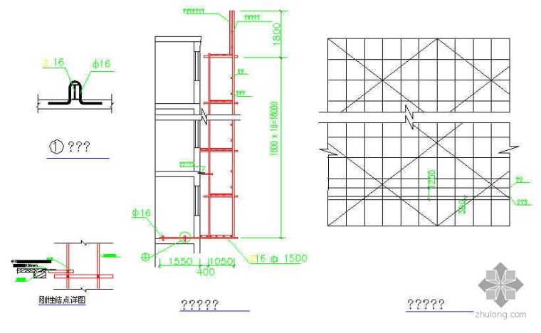 32米外排脚手架施工方案资料下载-杭州某高层脚手架施工方案（98米）