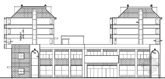 8层住宅楼建施图资料下载-某五层商住楼建施图