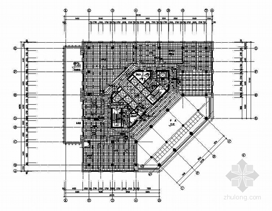 照明施工图图资料下载-十四层照明平面图(F10电施工图—照明)