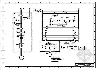 刮泥机电气控制原理图资料下载-ABB软启动电气控制原理图