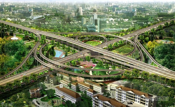 宁波道路设计资料下载-城市道路立体交叉设计方法