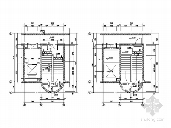 [浙江]4层市级城建档案馆库房建筑施工图-4层市级城建档案馆库房建筑局部大样图