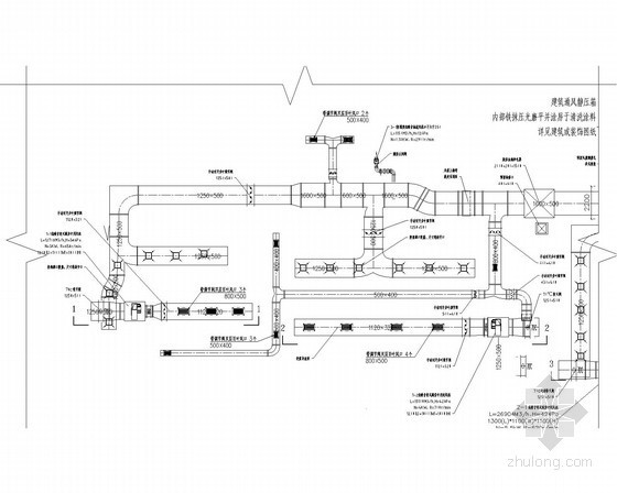 厨房排油烟风机CAD资料下载-[北京]餐饮商业楼采暖通风及防排烟系统设计施工图