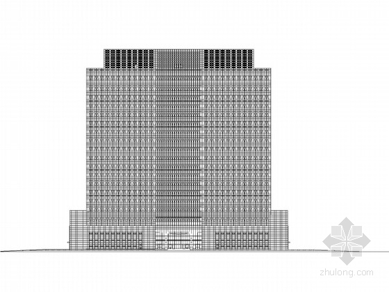高层办公构造节点大样资料下载-[江苏]19层高层办公楼建筑施工图（知名设计公司）
