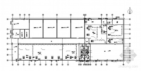 食品车间设计规范资料下载-威海某食品车间空调图纸