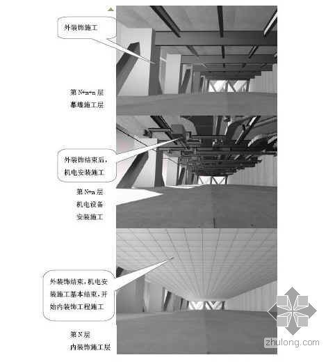 北京某大型公建工程室内装饰及幕墙工程施工方案-3