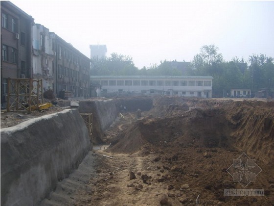 市政重大危险识别资料下载-[北京]运动场改造深基坑支护重大危险源的识别及预防
