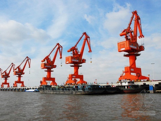 港口工程混凝土结构设计资料下载-[江苏]港口码头工程可行性研究报告(报批稿)