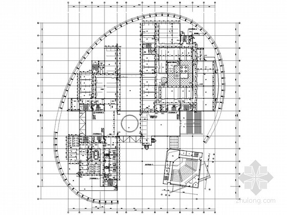 科技园区建筑规划资料下载-[四川]科技园区中心建筑给排水图纸