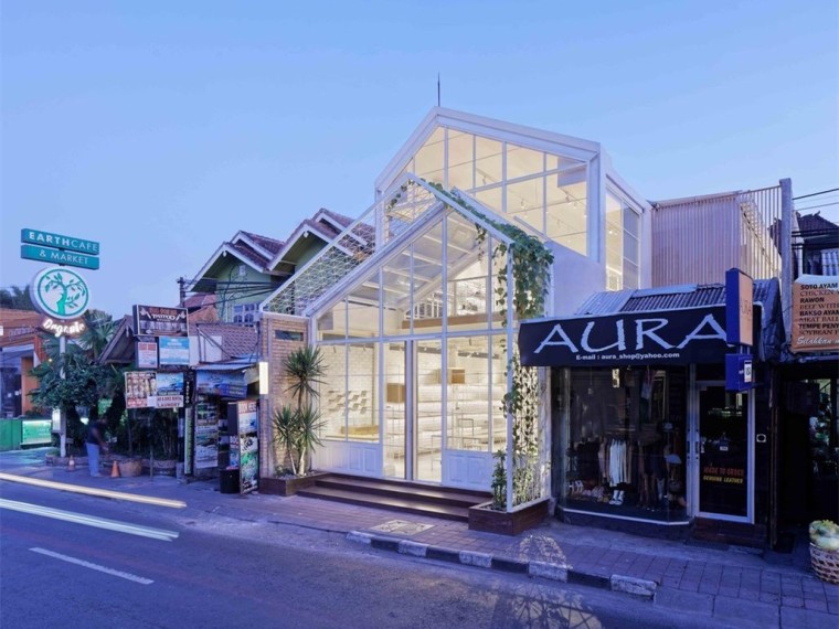 平面图商店资料下载-印度尼西亚巴厘岛概念商店