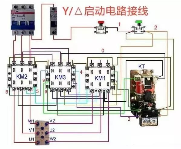 常用交流接触器实物接线图，简单明了，易懂_11