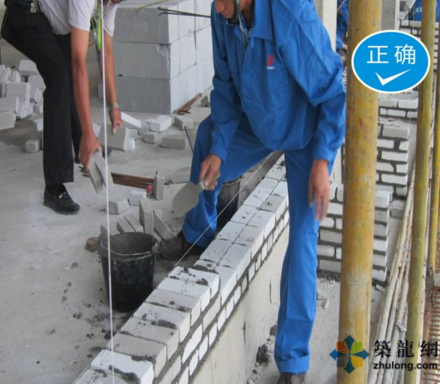 砌体工程施工质量控制标准做法-建筑施工-施工人风采