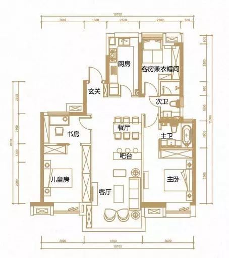 “会变”的户型，室内无承重墙， 布局随意变化、切割……_30