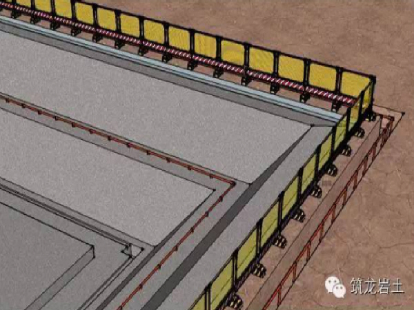 路桥安全标准化图资料下载-基坑工程安全生产标准化做法，三维图展示