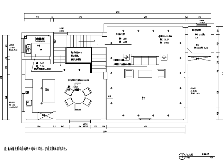 水帘景墙施工图资料下载-瑞景国际美式别墅设计施工图（附效果图）