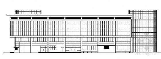 室内乒乓球馆施工图资料下载-华师附中体育馆建筑施工图