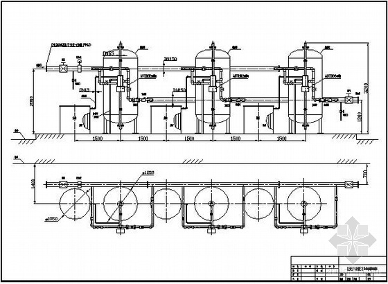 软化水设备图资料下载-182_480E3软化水装置总图
