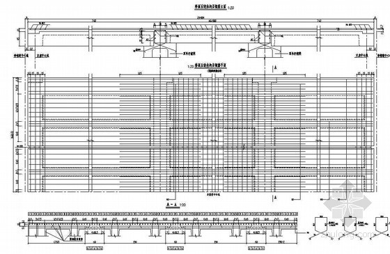 85米中承式拱桥资料下载-380m中承式系杆拱桥桥面后浇层及纵、横湿接缝配筋节点详图设计