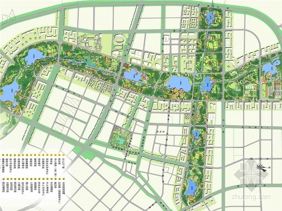 文化性公园景观资料下载-[四川]城市大型综合性生态公园景观规划设计方案