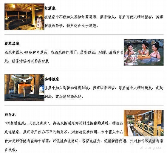 惠州林丰温泉度假村资料下载-2010年某温泉度假村投资可行性研究报告