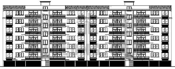 多层公寓建筑施工图资料下载-某多层住宅楼建筑施工图