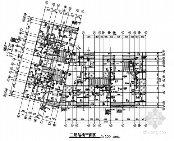 村道硬底化施工图资料下载-[重庆]底框结构住宅楼结构施工图（七层 桩基础 ）