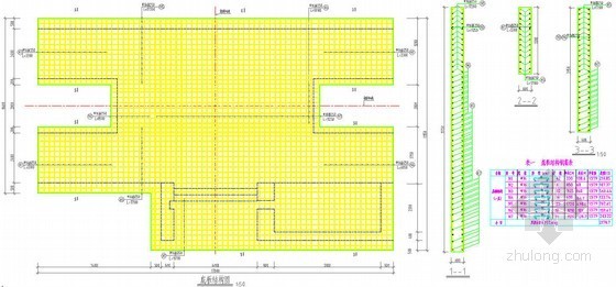 防洪排涝闸设计图资料下载-某桥带套闸施工设计图