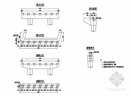 3米空心板资料下载-3×10米预应力混凝土空心板支座布置节点详图设计