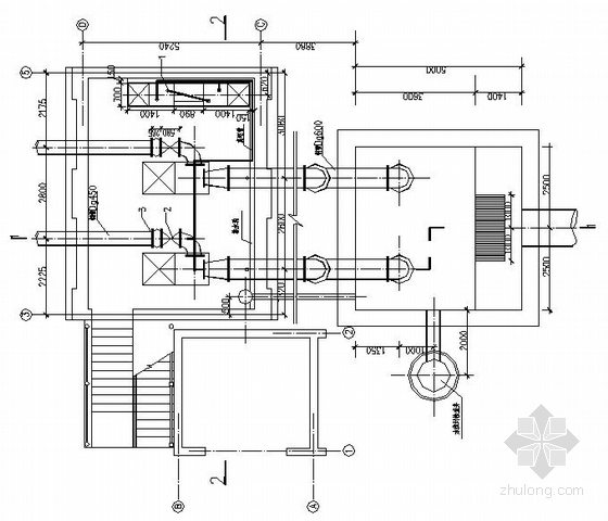 水厂泵站设计施工图资料下载-某泵站设计施工图