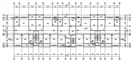5层房设计图纸资料下载-某6层住宅水电设计图纸