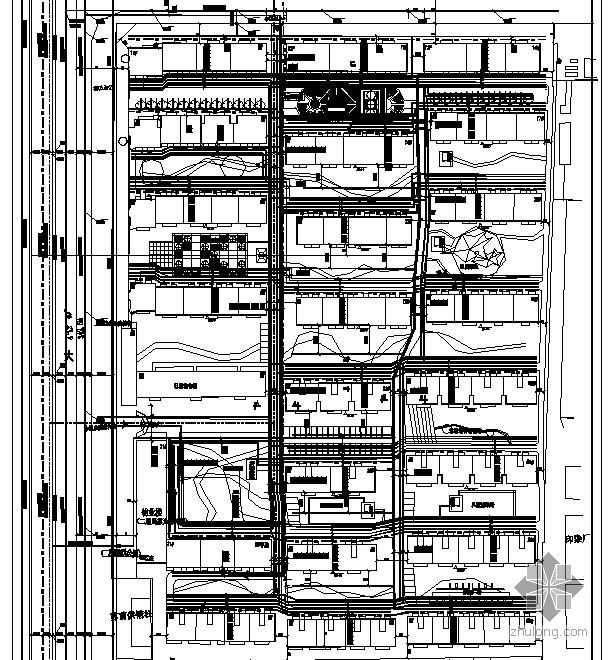 室外管线排布原则资料下载-某小区室外管线工程水电图纸