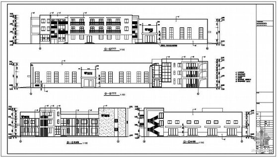住房建筑全套图纸资料下载-青岛某框架厂房建筑结构设备全套图纸