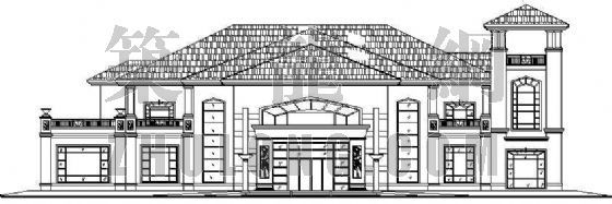 温泉会所建筑设计资料下载-某会所建筑设计方案