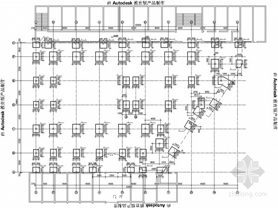 矩形钢屋架施工图资料下载-两层钢框架结构宾馆结构施工图