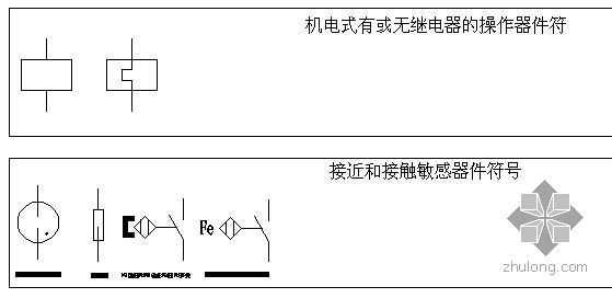 超强的电气符号库资料下载-电气器件及开关符号