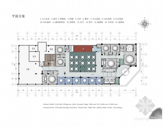 区位分析图餐饮图片