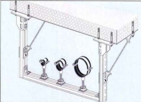 徐州施工总承包三标段建设工程施工组织设计-带斜撑多管门形吊架