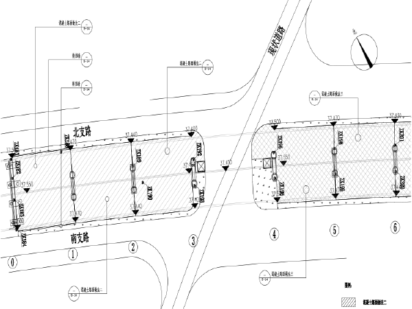 混凝土路面停车场做法资料下载-星沙联络桥道路工程西侧桥下排水及地下停车场施工图纸