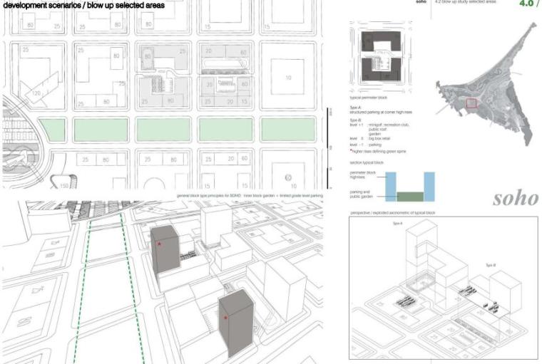 [阿布扎比]萨迪亚特岛城市景观概念设计文本（PPT+81页)-建筑平面