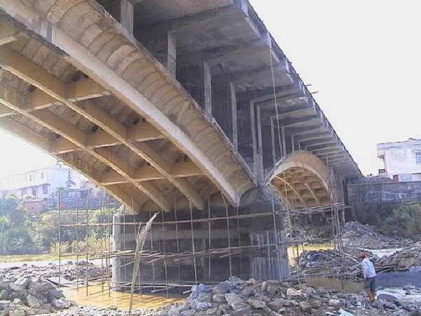 桥梁临时工程施工组织设计资料下载-桥梁加固工程施工组织设计