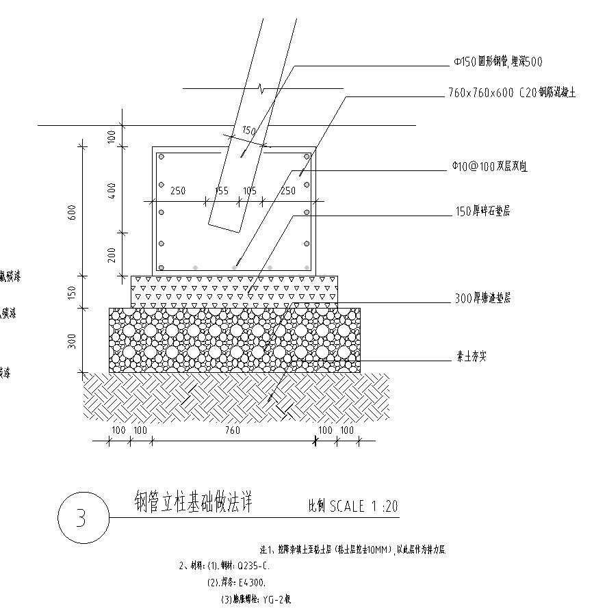 特色廊架设计详图 (钢结构)