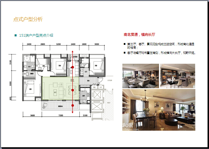 知名地产户型首次改造研究报告（图文并茂）-点式户型分析