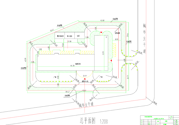 汉庭酒店6层全套设计（3720平，含计算书，建筑图，结构图）_5