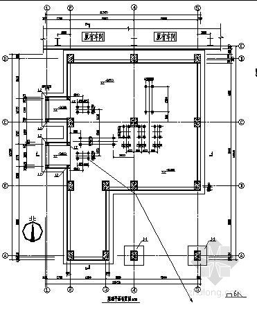 12层钢框架施工图资料下载-6层钢框架结构厂房结构施工图