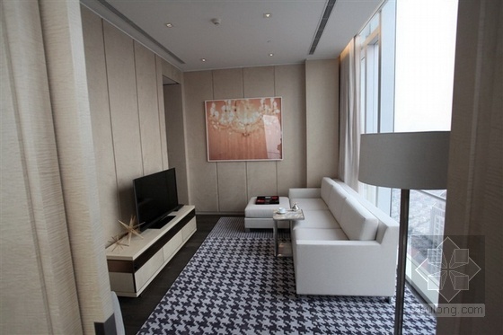 [上海]环球金融中心酒店式公寓装修施工图（含实景）实景图