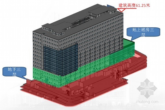工程竣工阶段策划汇报资料下载-[北京]框剪结构高层大厦BIM施工阶段实施汇报